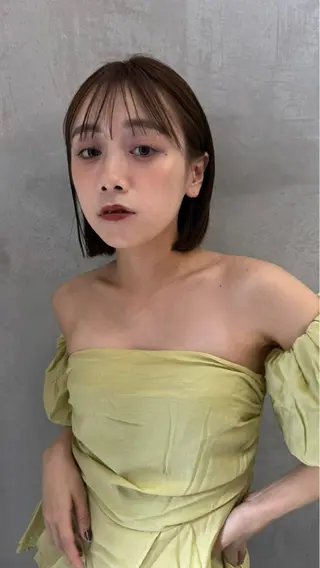 ショート ❤️ボブ/髪質改善 タッセルボブ/ユウキのヘアスタイル