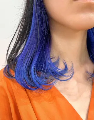 ミディアム カラー  渡部 妃月のヘアスタイル