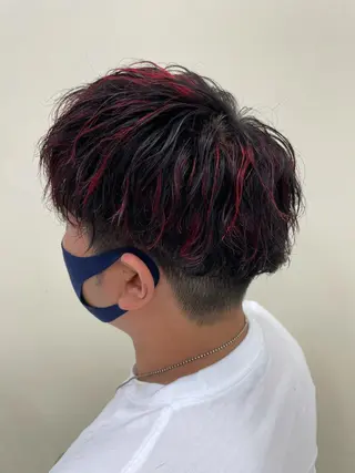 カラー メンズ 大住 京平のヘアスタイル