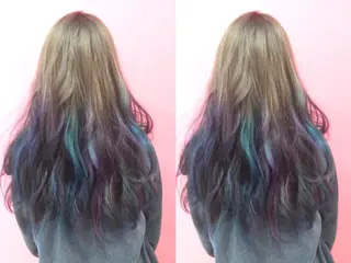 セミロング ロング カラー LiNA🌿藤原 茉莉花のマツエク・マツパデザイン