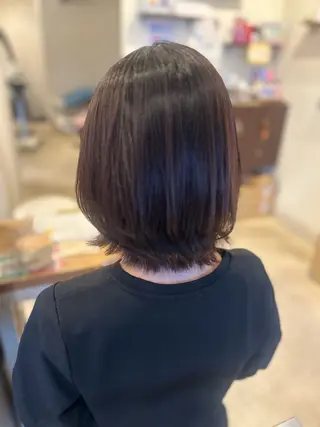 ミディアム 美容室 Jフィドルファドル所属・わきた かずなのヘアスタイル