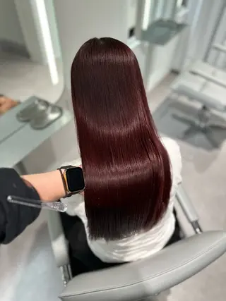 ロング カラー 髪質改善 支持率 Ｎｏ.1いぶきのヘアスタイル