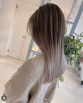 カラー miu /Lote.一宮のヘアスタイル