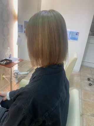 ミディアム Fuse所属・Hana ⭐️カラーモデル募集のヘアスタイル