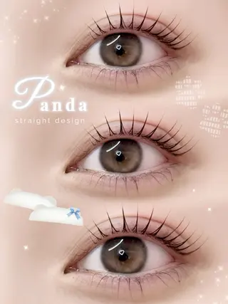 マツエク・マツパ mimi.🎀 kira🎀谷四のマツエク・マツパデザイン