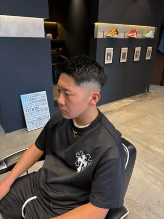 ショート FADE&LINE富士店所属・鈴木 基允のヘアスタイル