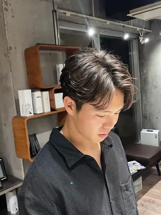 パーマ メンズ fifth 柏崎功真のヘアスタイル
