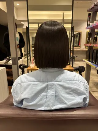 ミディアム パーマ 大名/透明感カラー/ 中明度カラー/徹平のヘアスタイル