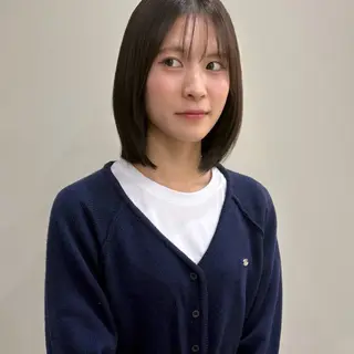 ミディアム カラー hana/艶髪 /透明感カラー🪞のヘアスタイル