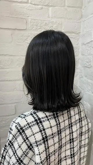 ミディアム 森部 杏菜のヘアスタイル