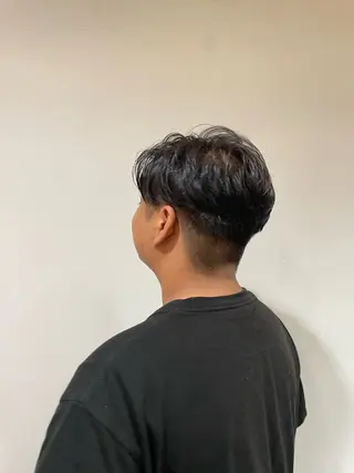 ショート パーマ えしま けんたのヘアスタイル