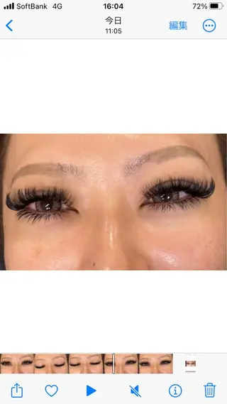 マツエク・マツパ linda lashesのマツエク・マツパデザイン