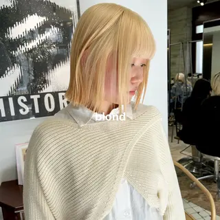 カラー 暖色カラー推し/ トヤエリコのヘアスタイル