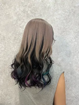 ロング 🍒しの🍒 透明感カラー/カットのヘアスタイル