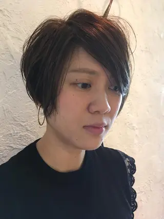 ショート GOSSIP所属・GOSSIP信国 瑞絵のヘアスタイル