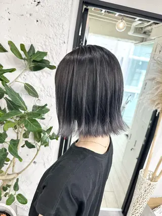ミディアム カラー ヘアアレンジ 久米 治仁のヘアスタイル