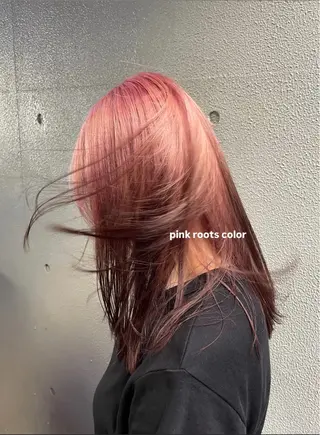 セミロング カラー MARIO HAIR DESIGN所属・艶カラー/カット 🌒Ameriのヘアスタイル