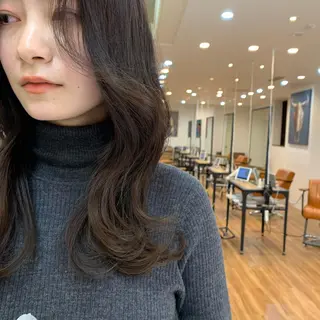 ロング 【韓国風くびれヘア】 joule小木曽輝のヘアスタイル