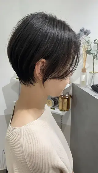 ショート TLUUS所属・髪質改善:クロスパー マ特化型⭐中西雄大✂のヘアスタイル