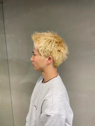 メンズ 透明感・美髪 monsoワニベユナのヘアスタイル