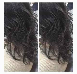 ロング カラー パーマ ヘアアレンジ GOTODAYSHAiRESALON銀座キラリトギンザ店所属・ナチュラル艶ヘア 🌸内田彩香のヘアスタイル