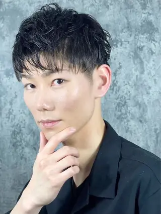 ショート 阿賀 佑季のヘアスタイル