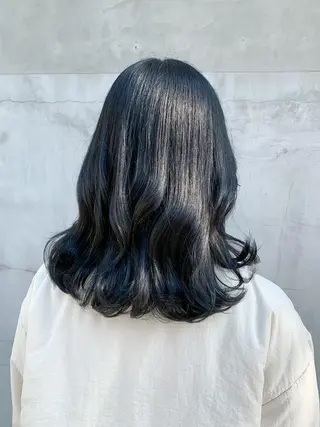 ミディアム カラー ヘアアレンジ yuka .のヘアスタイル