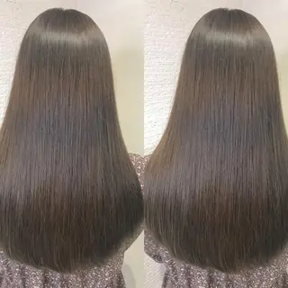 ロング カラー パーマ ヘアアレンジ 盛れる韓国ヘア♡ 🌻鈴木花🌈のヘアスタイル