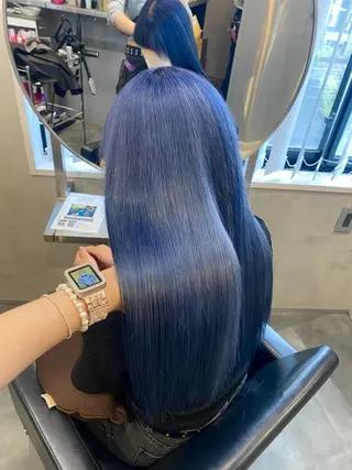 ロング ななみ/博多/ ブリーチ/髪質改善のヘアスタイル