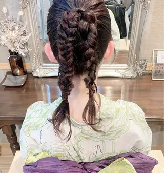 ヘアアレンジ sHioN髪質改善 美髪矯正／ヘア着付けのヘアスタイル