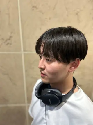 ショート メンズ 溜 一太のヘアスタイル