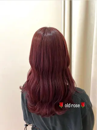 セミロング カラー 友田 未来のヘアスタイル