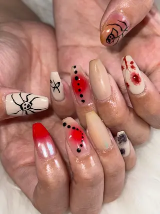 ネイル Nail Salon L'arc所属・💊大阪/心斎橋 moni🧠のネイルデザイン
