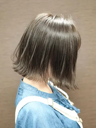 ショート カラー メンズハイトーン メンズバレイヤージュのヘアスタイル