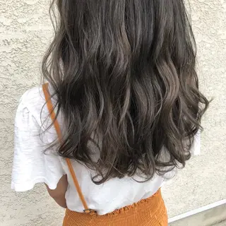 ロング カラー 中津/柔らかカラー/ ナガオ　イズミのヘアスタイル