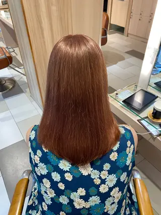 カラー 🦋‪ハイトーンカラ ー🦋‪熊田 史織のヘアスタイル