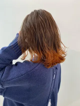 ミディアム カラー ハイトーン特化🌟 仲川和人のヘアスタイル