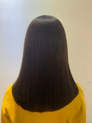 ロング 渋谷ブリーチカラー 韓国ヘアyuikoのヘアスタイル