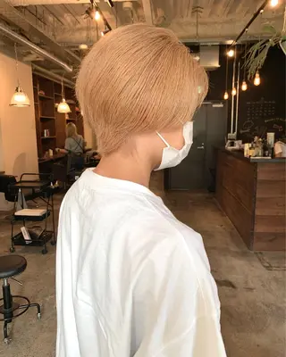 ショート カラー 村田 来倖のヘアスタイル