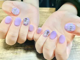 ネイル うる艶♡透明感ネイル Rirashiaのネイルデザイン