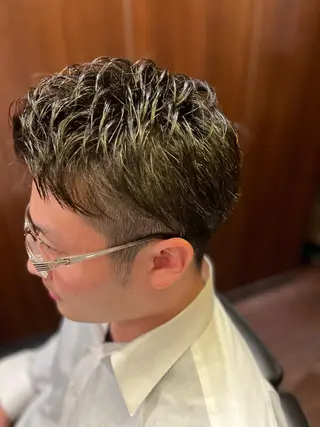 ミディアム 縮毛矯正/パーマ 宮河 惇💈のヘアスタイル