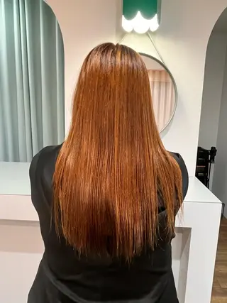 ロング 武村美咲/ 暖色/艶カラーのヘアスタイル