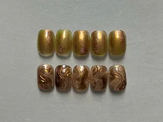 ショート @Unica_ honmachiのネイルデザイン