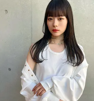 ミディアム カラー ヘアアレンジ 韓国/髪質改善💘 櫻井かれんのヘアスタイル