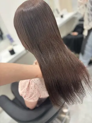 ロング カラー ヘアアレンジ 💕可愛い/ベージュ カラー💕ANNAのヘアスタイル