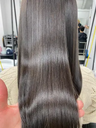 ロング ✨大人韓国レイヤー ✨吉原 潤✨のヘアスタイル