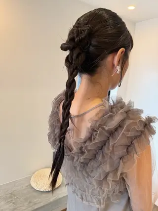 ヘアアレンジ U too e’s鎌 倉🌿店長🌿のヘアスタイル