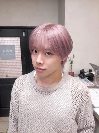 ロング カラー ハイトーンカラー🩶 大阪/kanonのヘアスタイル