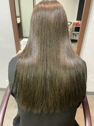 ロング カラー 村上 奈乃果のヘアスタイル