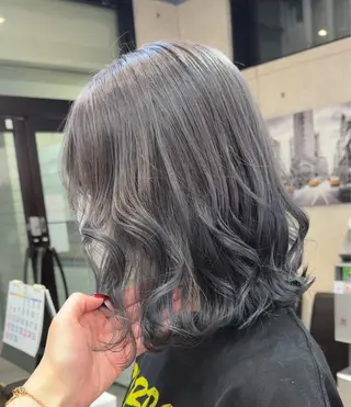 ミディアム カラー 🌀メンズパーマ🌀 中島 日菜のヘアスタイル